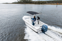 Parker Boats Drone Running Shot | Slater Productions
